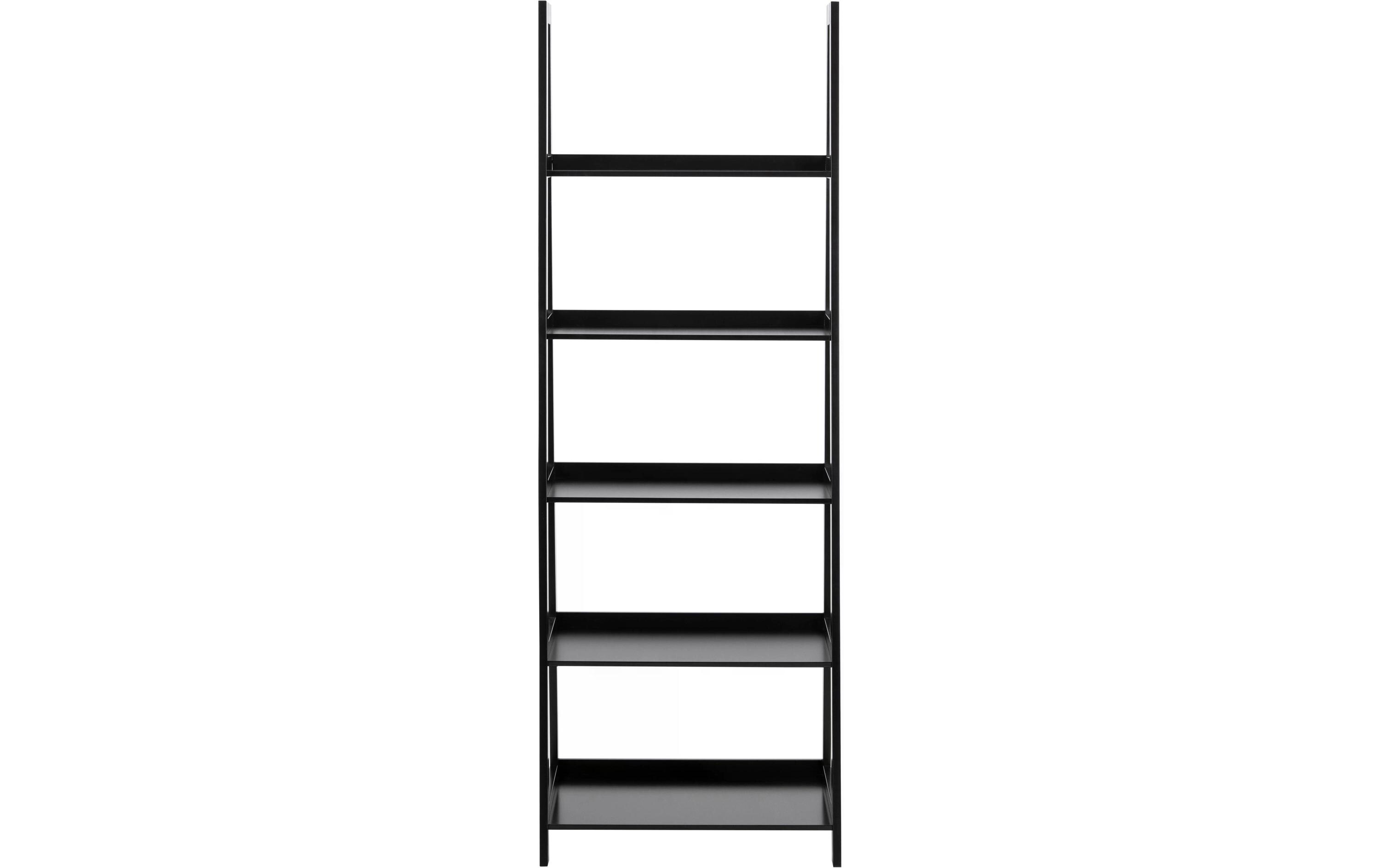 Regal Wally 63 x 40 x 180 cm, SchwarzBücherregal