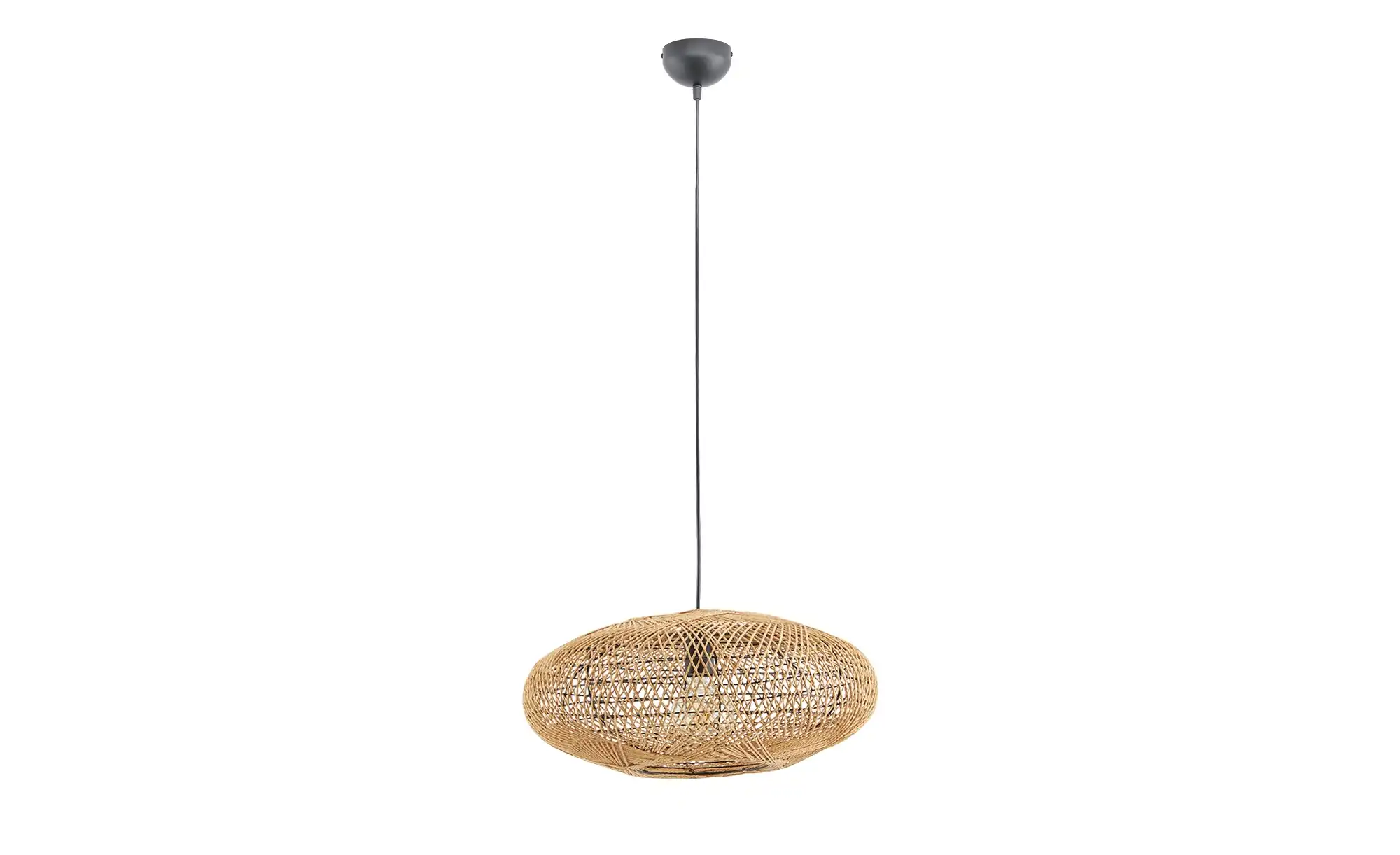 Trio Pendelleuchte, 1-flammig, mit Sisal Schirm