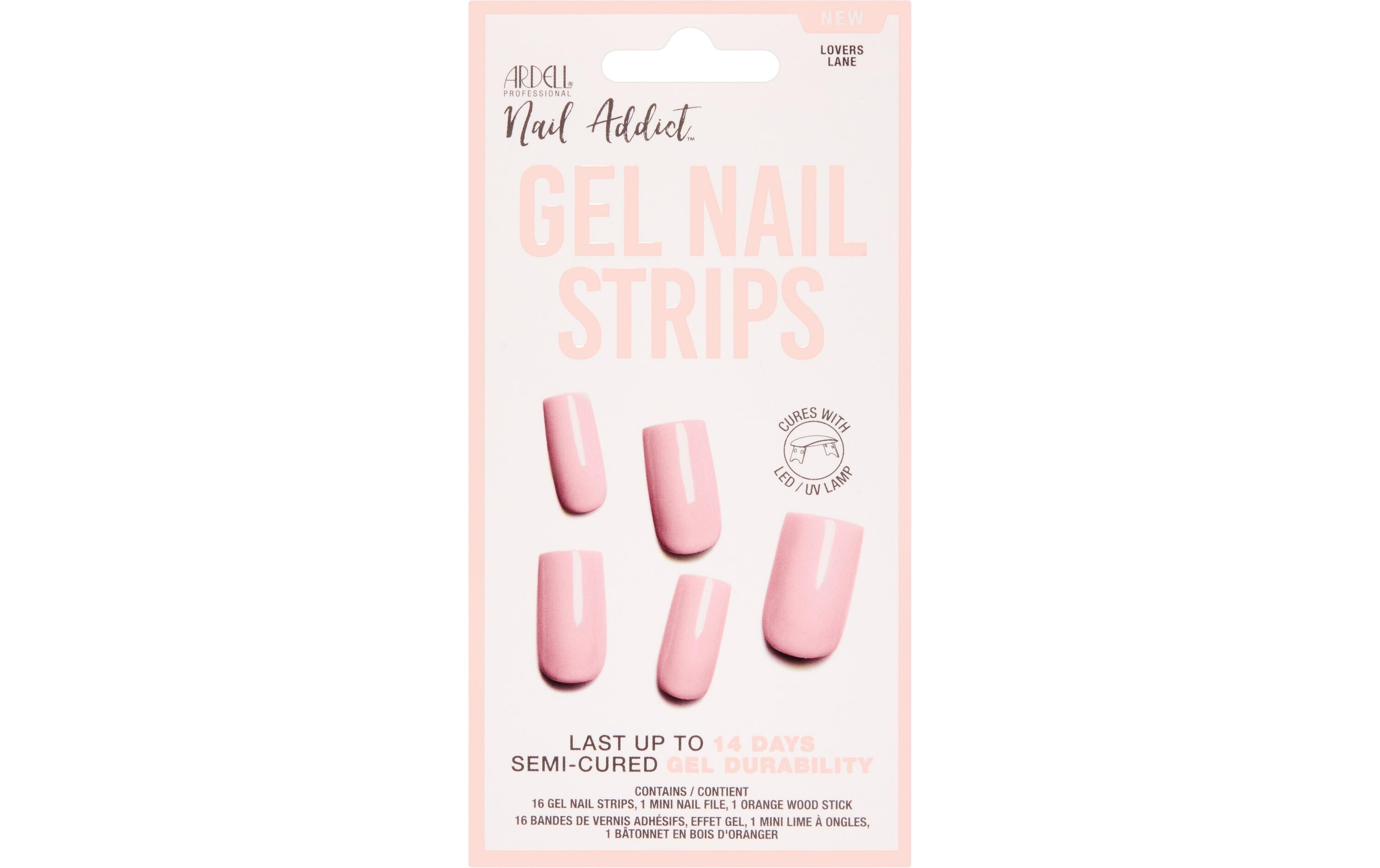 Gel Nail Strips Lovers Lane 16 StückNagellack, der nicht trocknen muss, nicht absplittert und auch noch länger hält