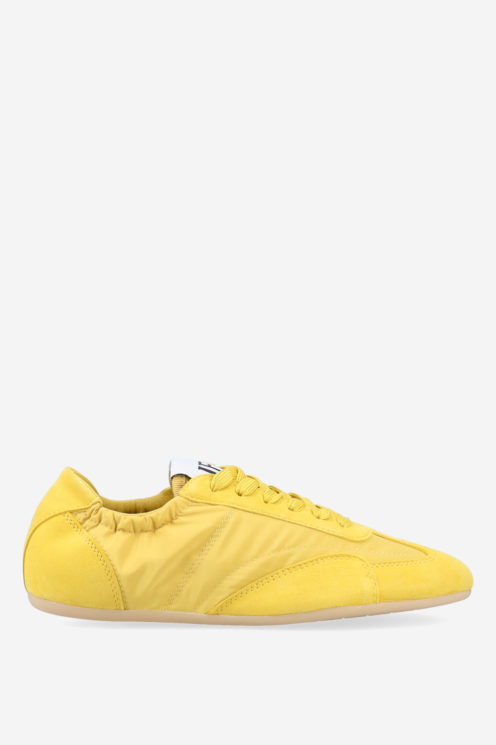 Nylon / suede sneakers