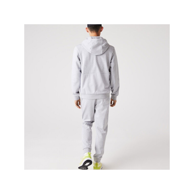 Sweat capuche zippé Lacoste Classic Theme