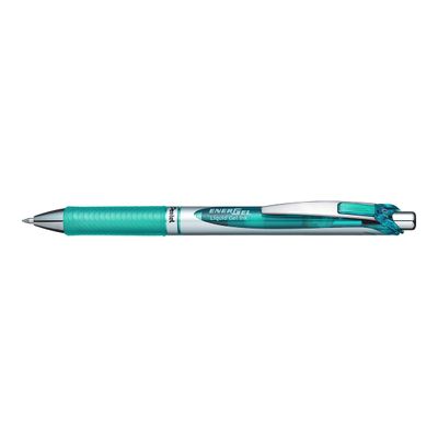 Pentel Energel - Pack de 12 rollers - 0,7 mm - turquoise
