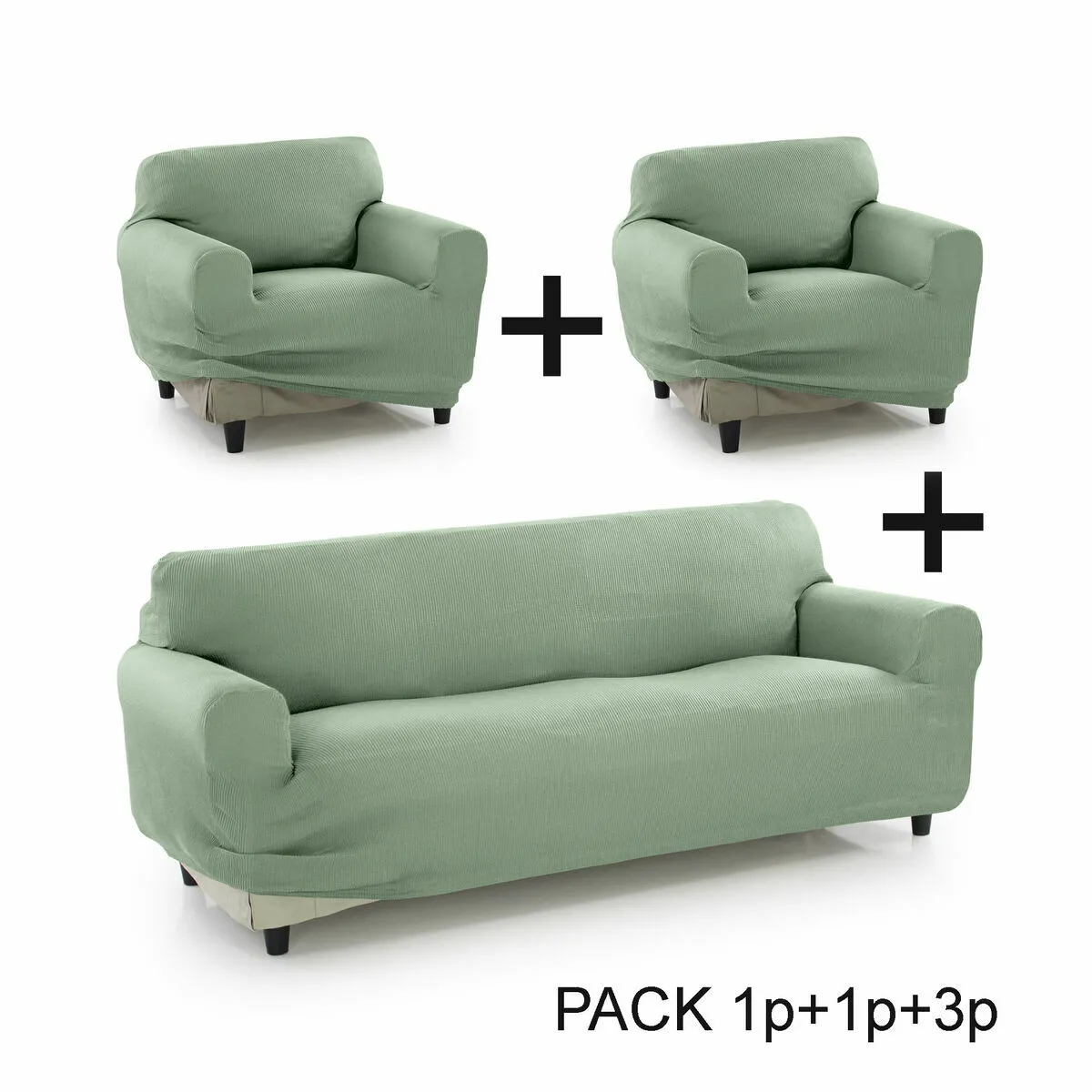 Sofakover Housse Pocket Trio Romeo - Turquoise