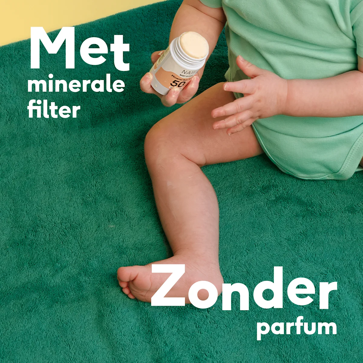 Minerale Zonnebrand Stick - SPF 50 - Parfumvrij