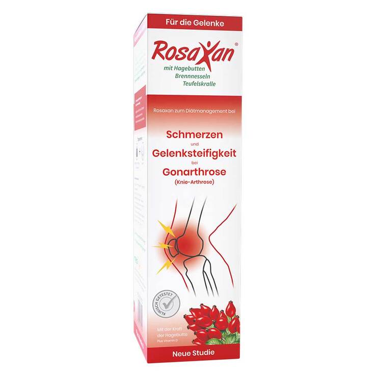 Rosaxan Saft plus Vitamin D-Tabletten, 750 ml