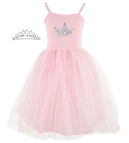 Great Pretenders Udklædning - Prinsessekjole m. Tiara - Pretty P