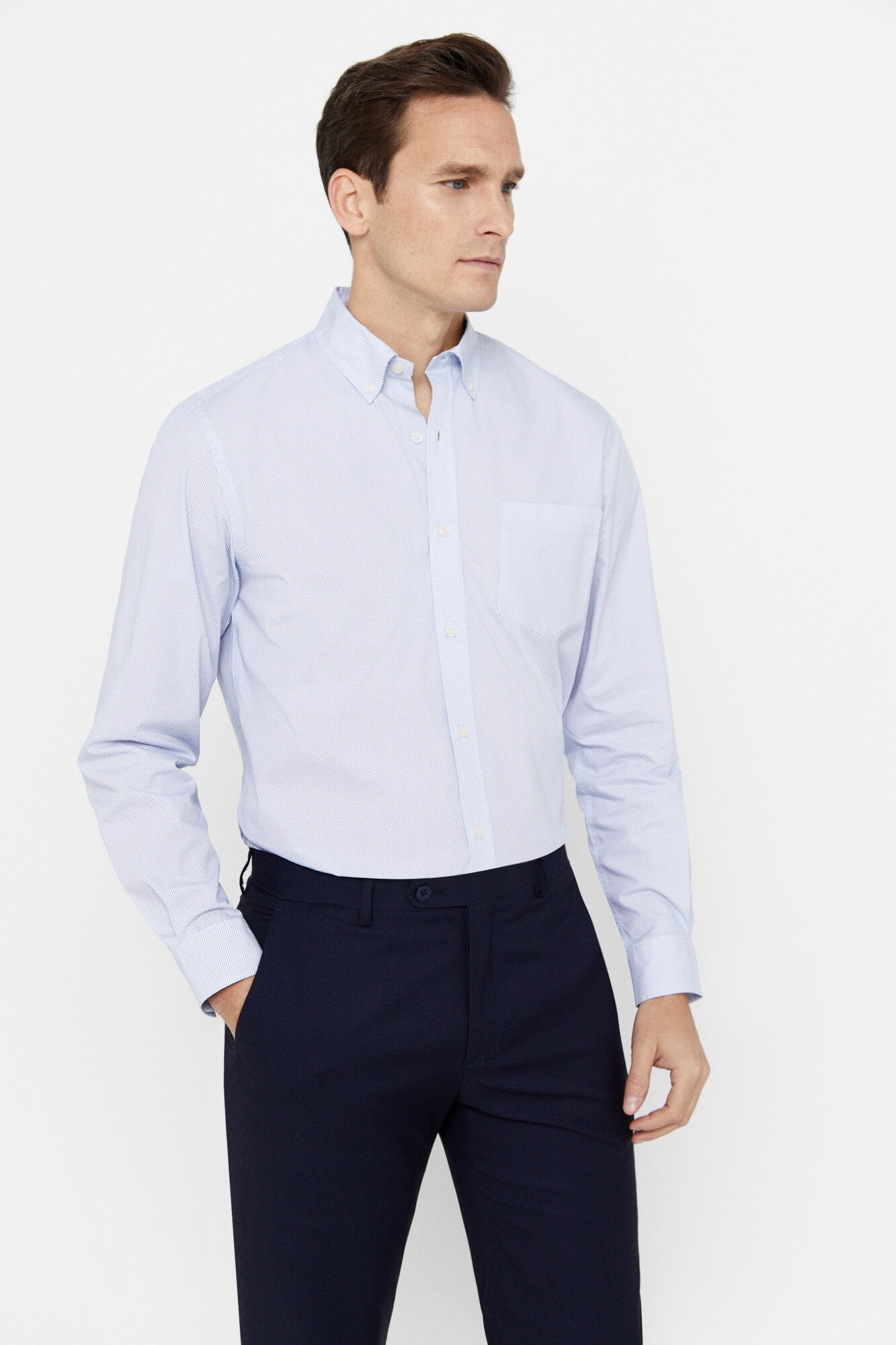 Camiseta estampada Coolmax - Azul