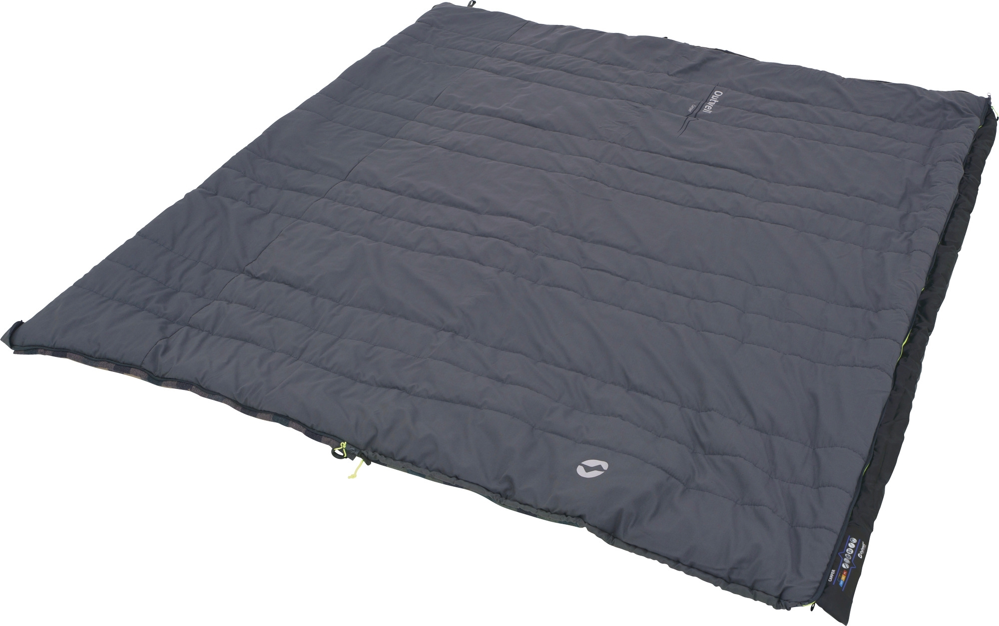 Outwell Camper Deckenschlafsack 235 cm Grau