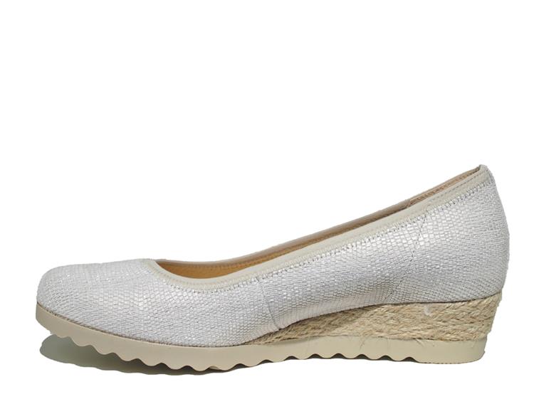 Gabor 42.641 bianco/oro(jute/m)