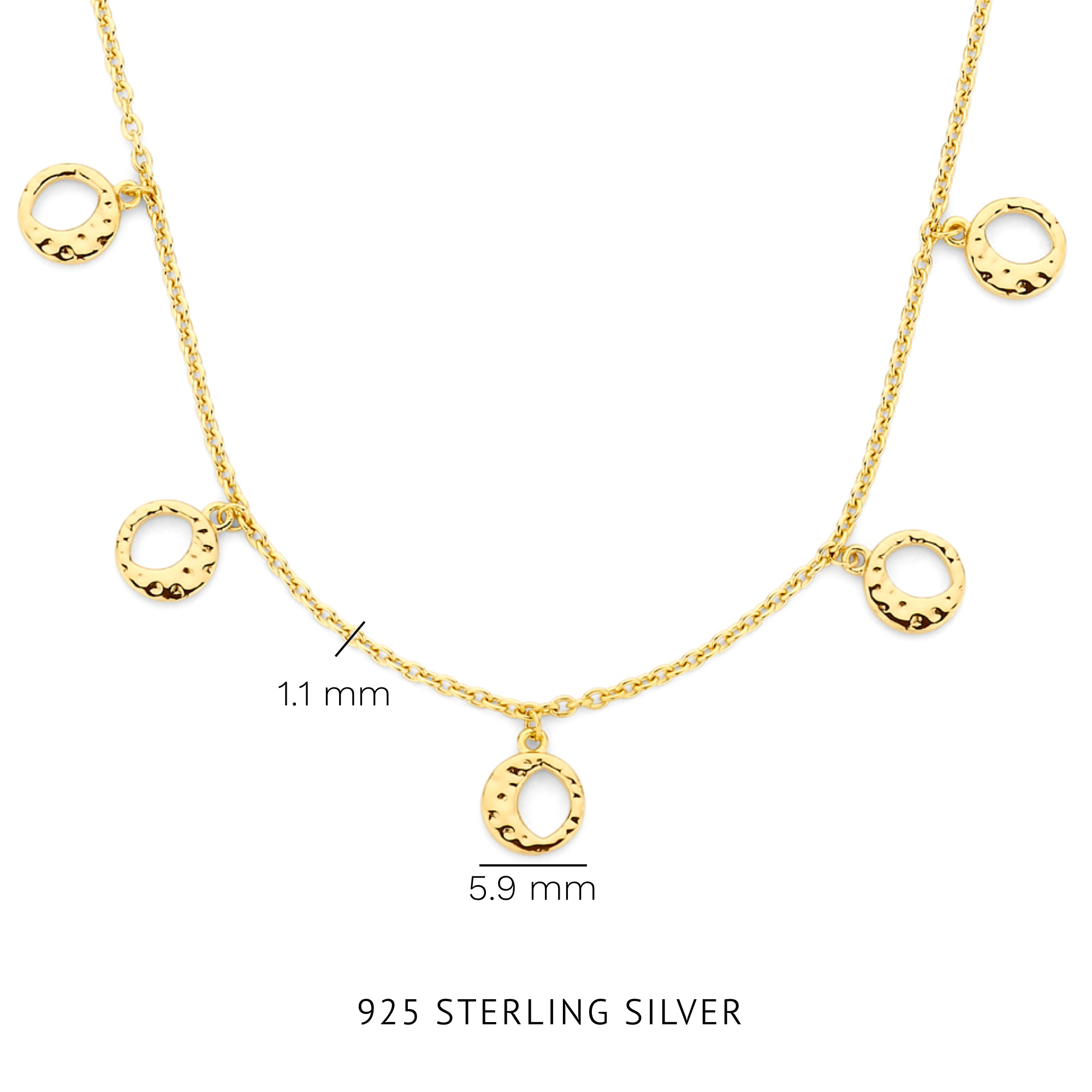 ketting Violet Hamden Violet Hamden Goud