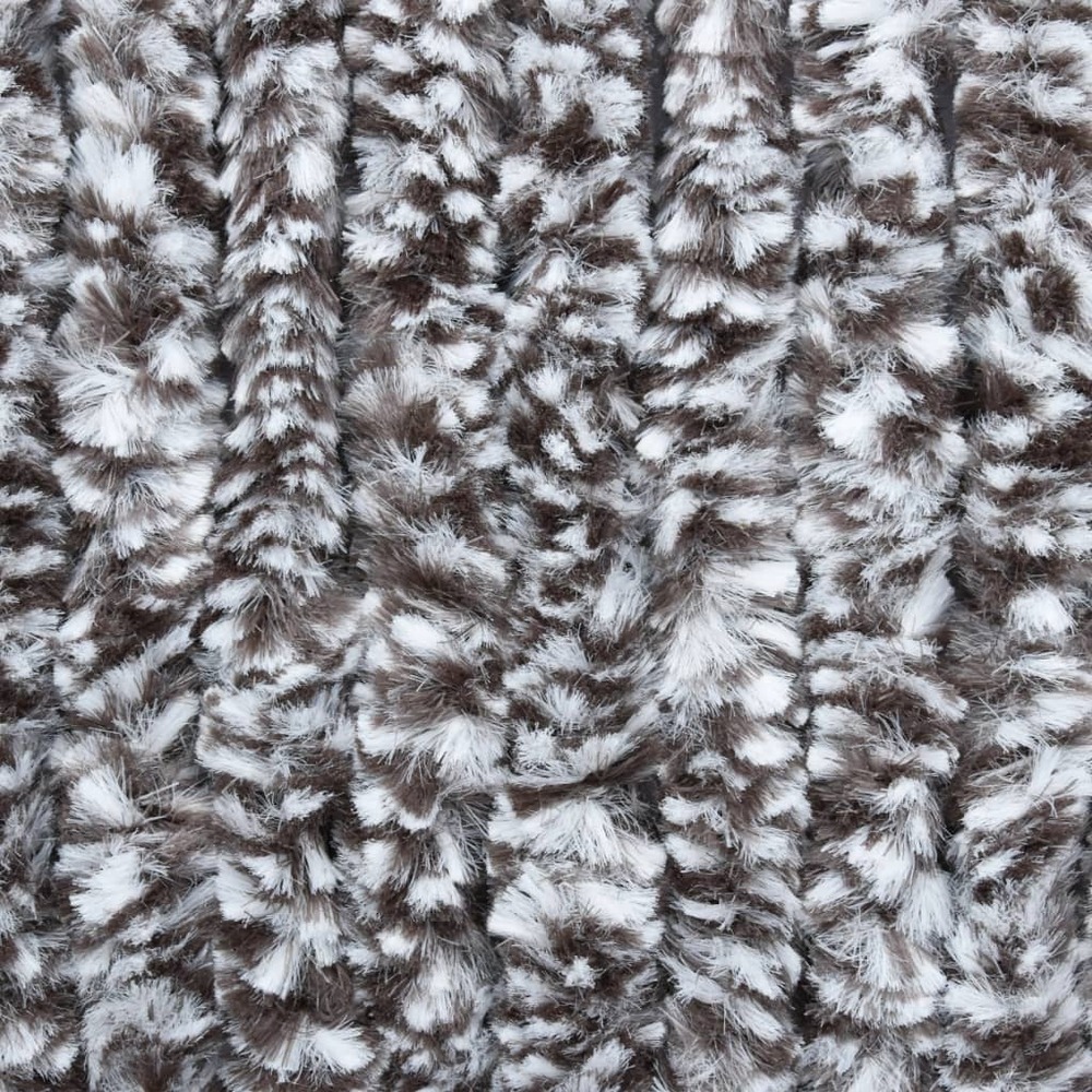 Moustiquaire marron et beige 90x200 cm chenille