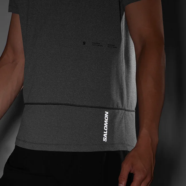 CROSS RUN GRAPHIC  Kurzarmshirt Herren