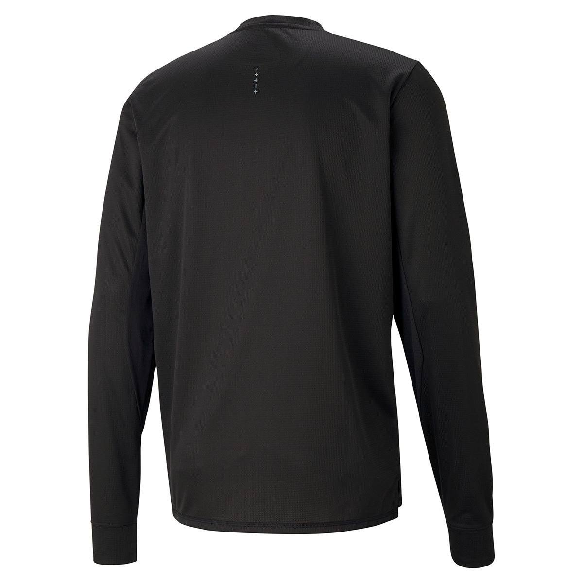 PUMA Run Favorite Hardloopshirt Lange Mouwen Zwart/Zilver Heren