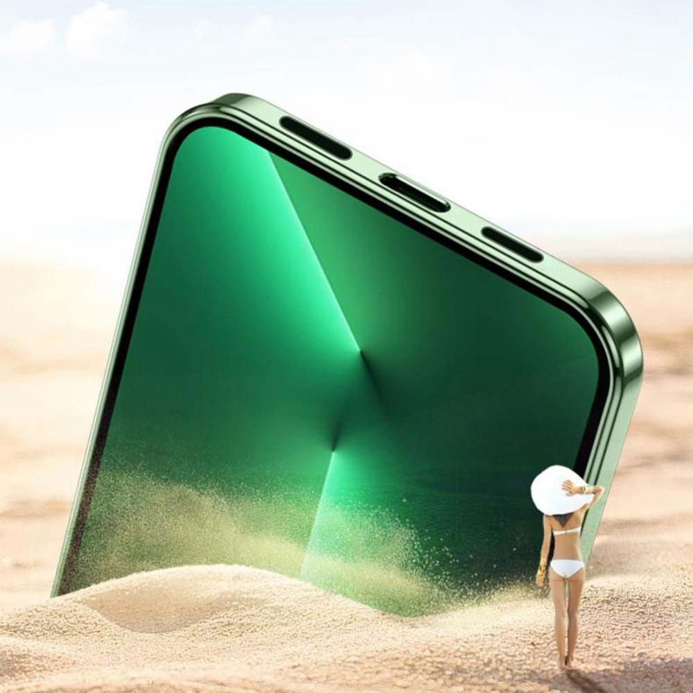 iPhone 13 Pro MagSafe Gummi Case Hülle mit Acryl Kameraglasschutz - Roségold / Transparent