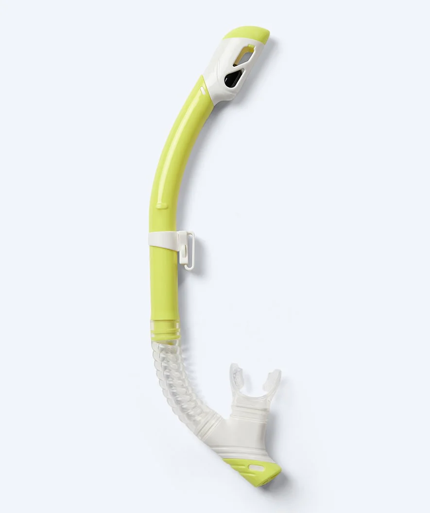 Watery full-dry snorkel til børn - Triton 2.0 - Gul
