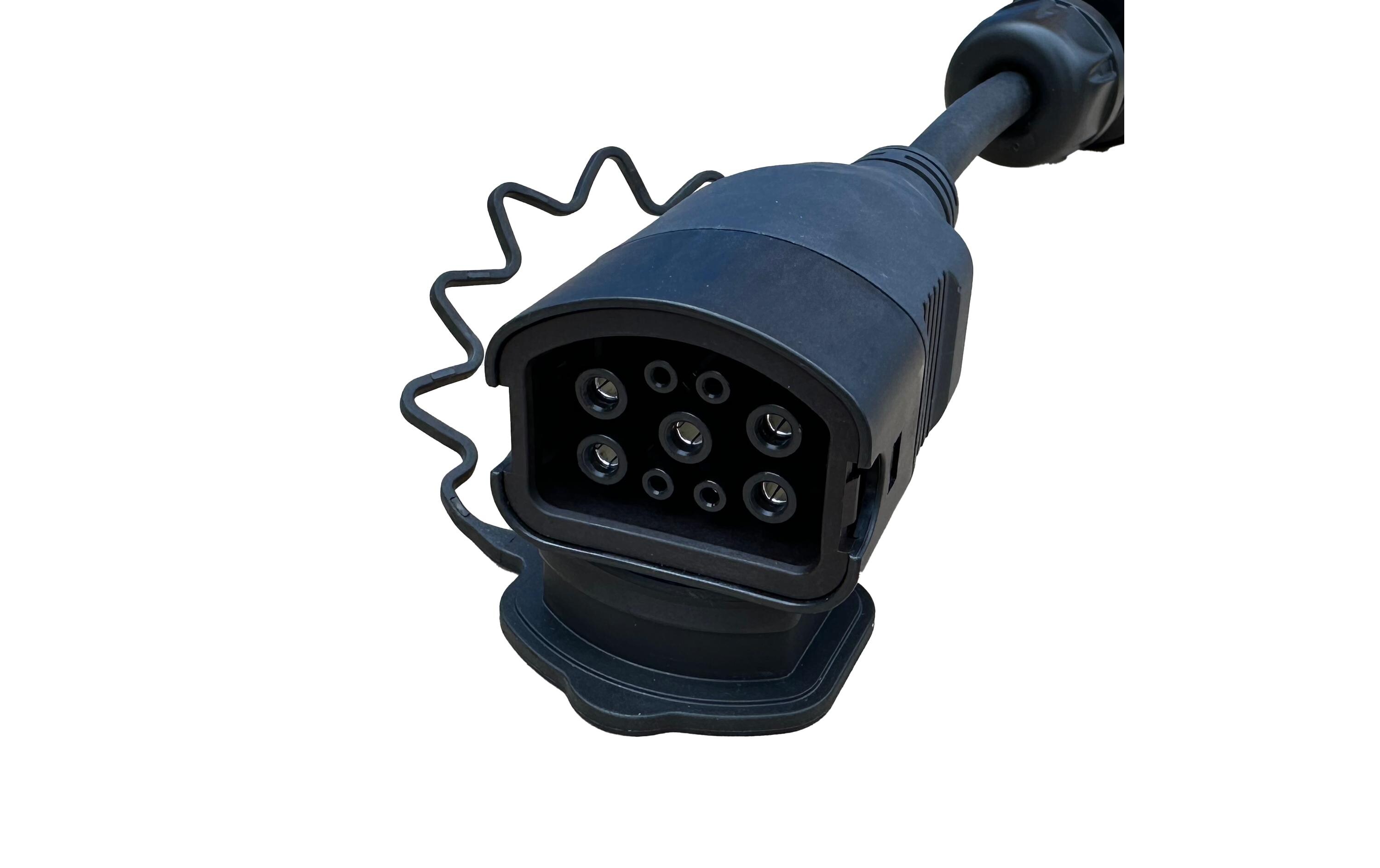 Mobiler Lader EV Buddy Pro Smart 11 kW Swiss Standard 6.5 m<br>Dreiphasiges und einphasiges Laden von Elektroautos mit Typ-2-Anschluss, Kabel 6.5 m