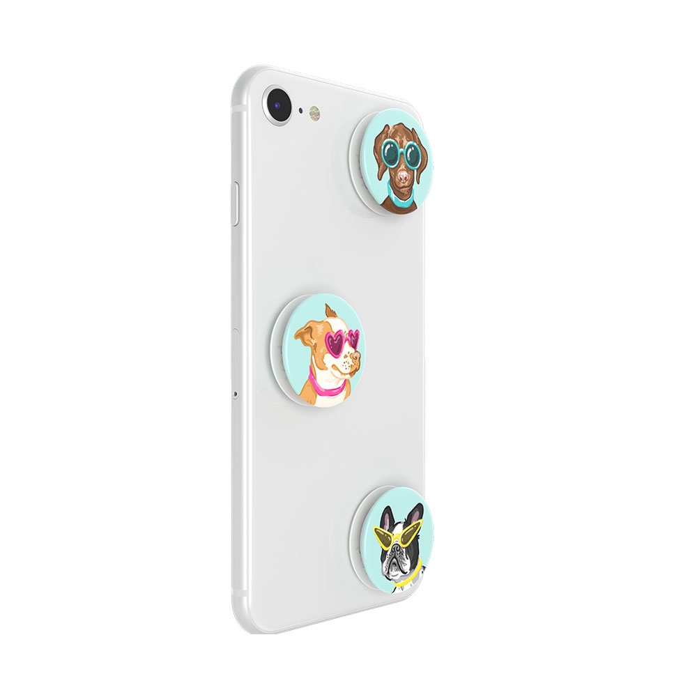 (3er Set) PopSockets - PopMinis Finger Griff Halterung für Smartphones / Tablets (800353) - Posh Pups