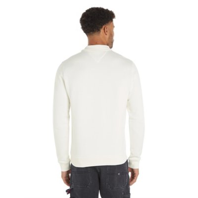 Sweatshirt zippé homme Blanc TOMMY HILFIGER