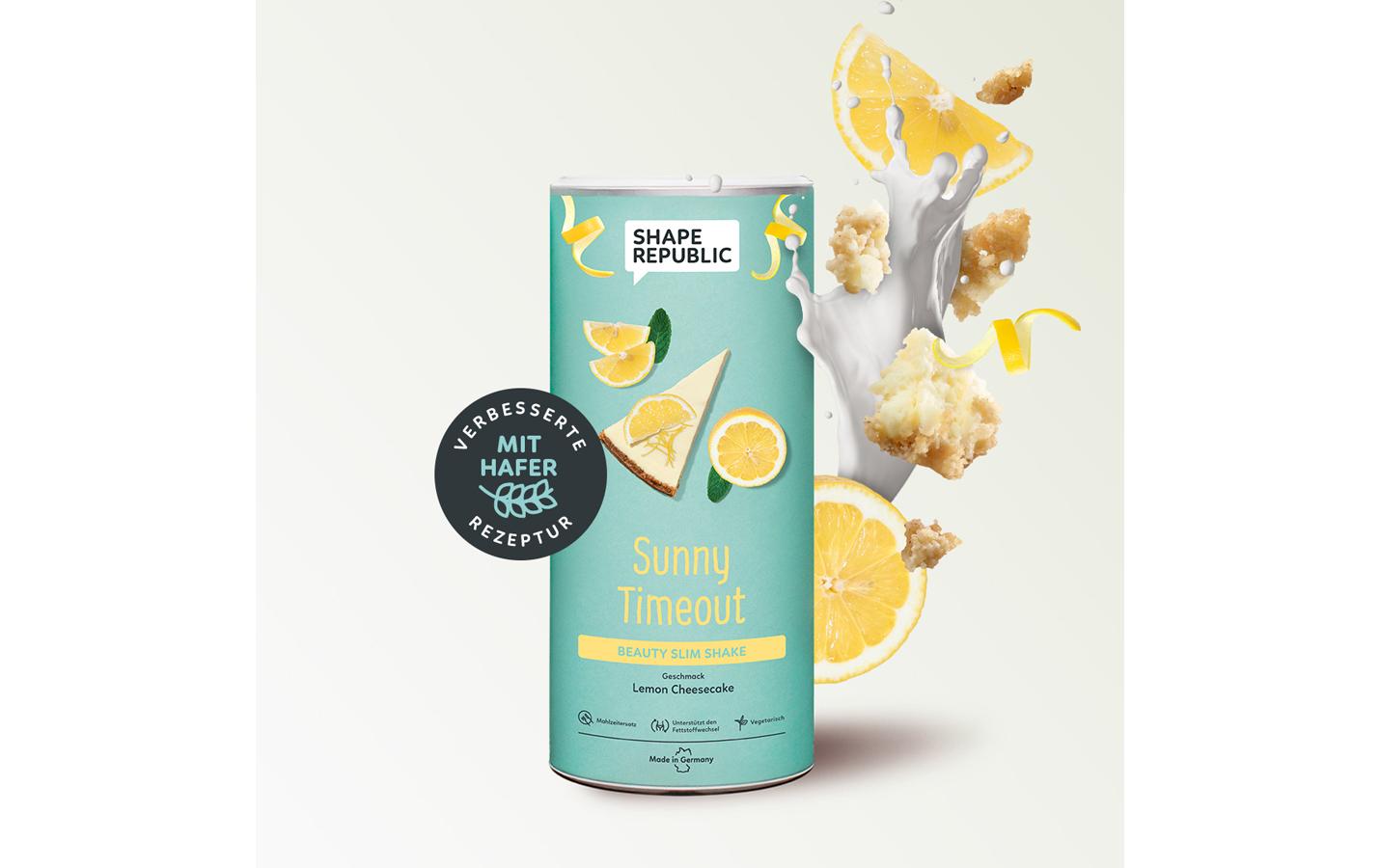 Slim Shake Lemon Cheesecake 420 gMahlzeitenersatz mit Süssungsmitteln Lemon Cheescake