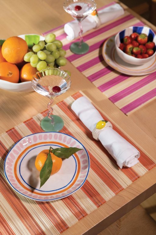 &klevering Boavista dinerbord Ø21,5 set van 4