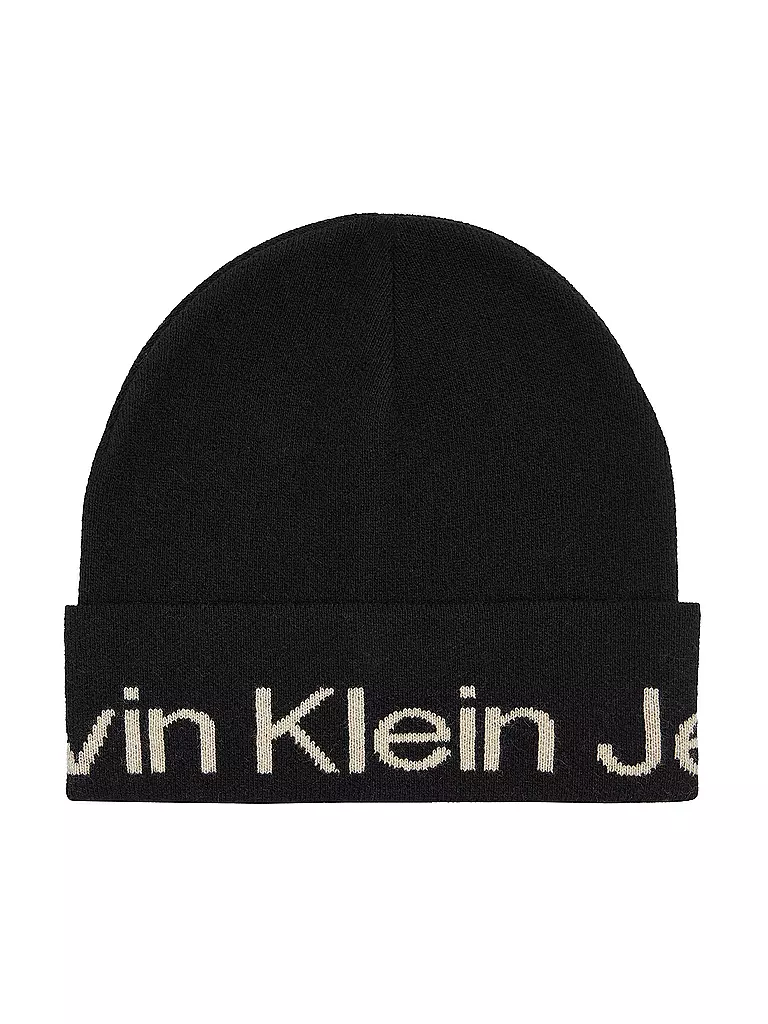 CALVIN KLEIN JEANS Mütze - Haube schwarz