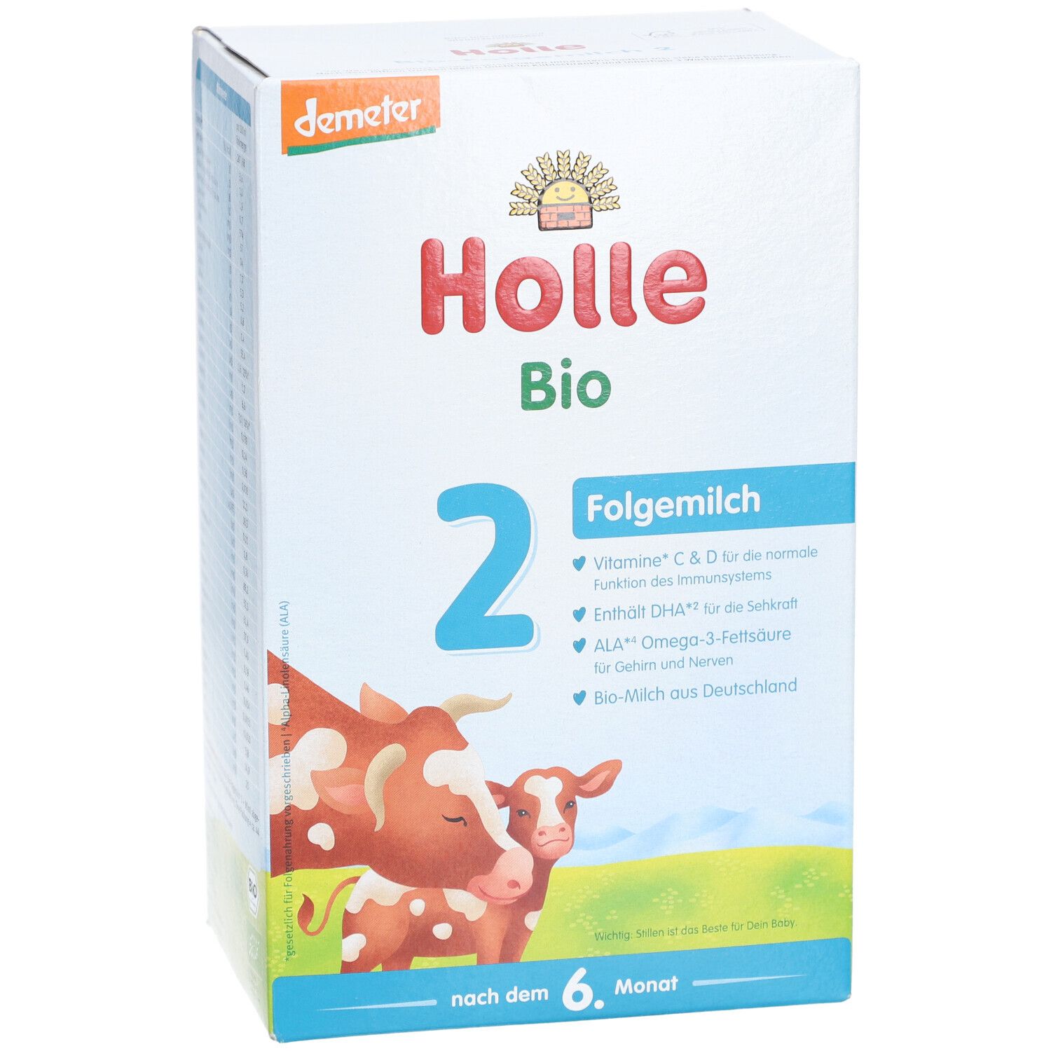 Holle Bio 2 Folgemilch ab dem 7. Monat