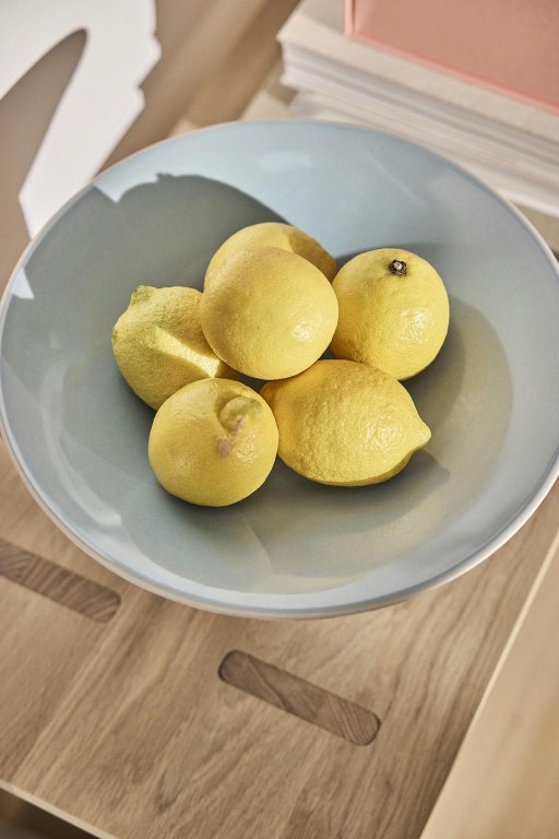 OYOY Toppu Centerpiece schaal High Clay/Ice Blue