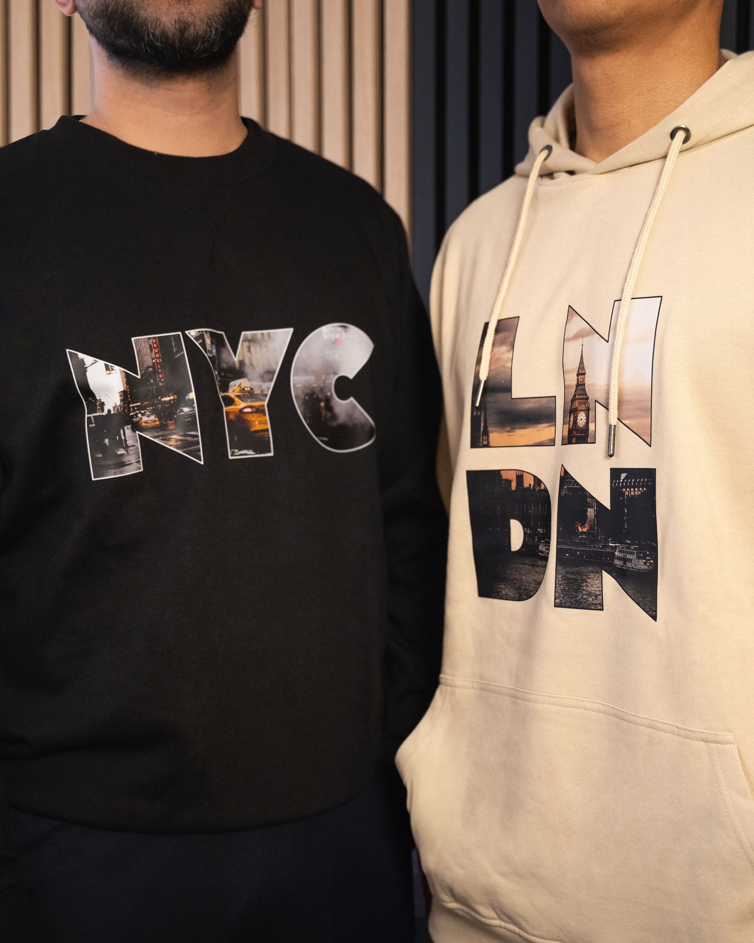 Cotton Prime® Hoodie Skyline London - Weltenbummler Kollektion