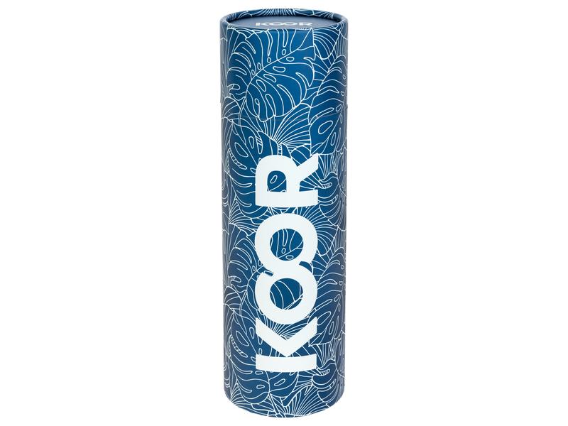 KOOR Trinkflasche Tropicali 500 ml Thermosflasche aus Edelstahl
