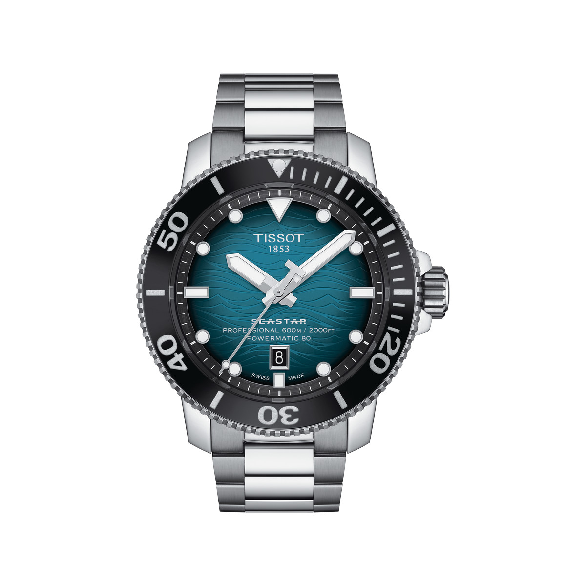 Montre Tissot Seastar 2000 homme automatique acier