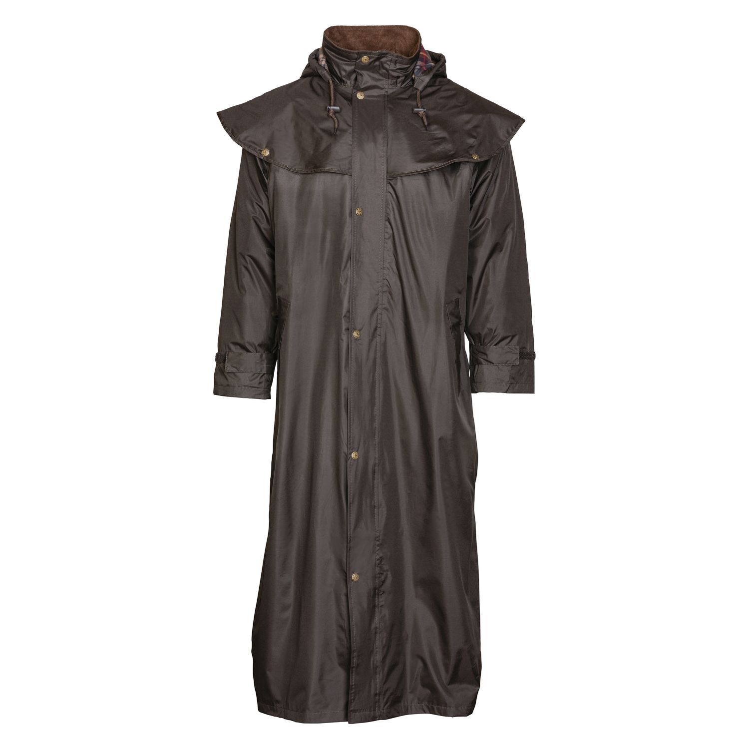 SCIPPIS Regenmantel Stockman Coat - braun