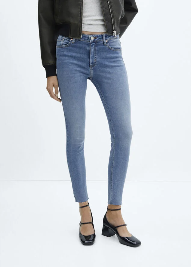 MANGO JEANS. -- ISA Open blue