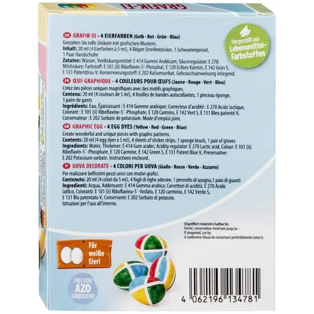 Brauns-Heitmann Eierfarben Grafik Ei Set
