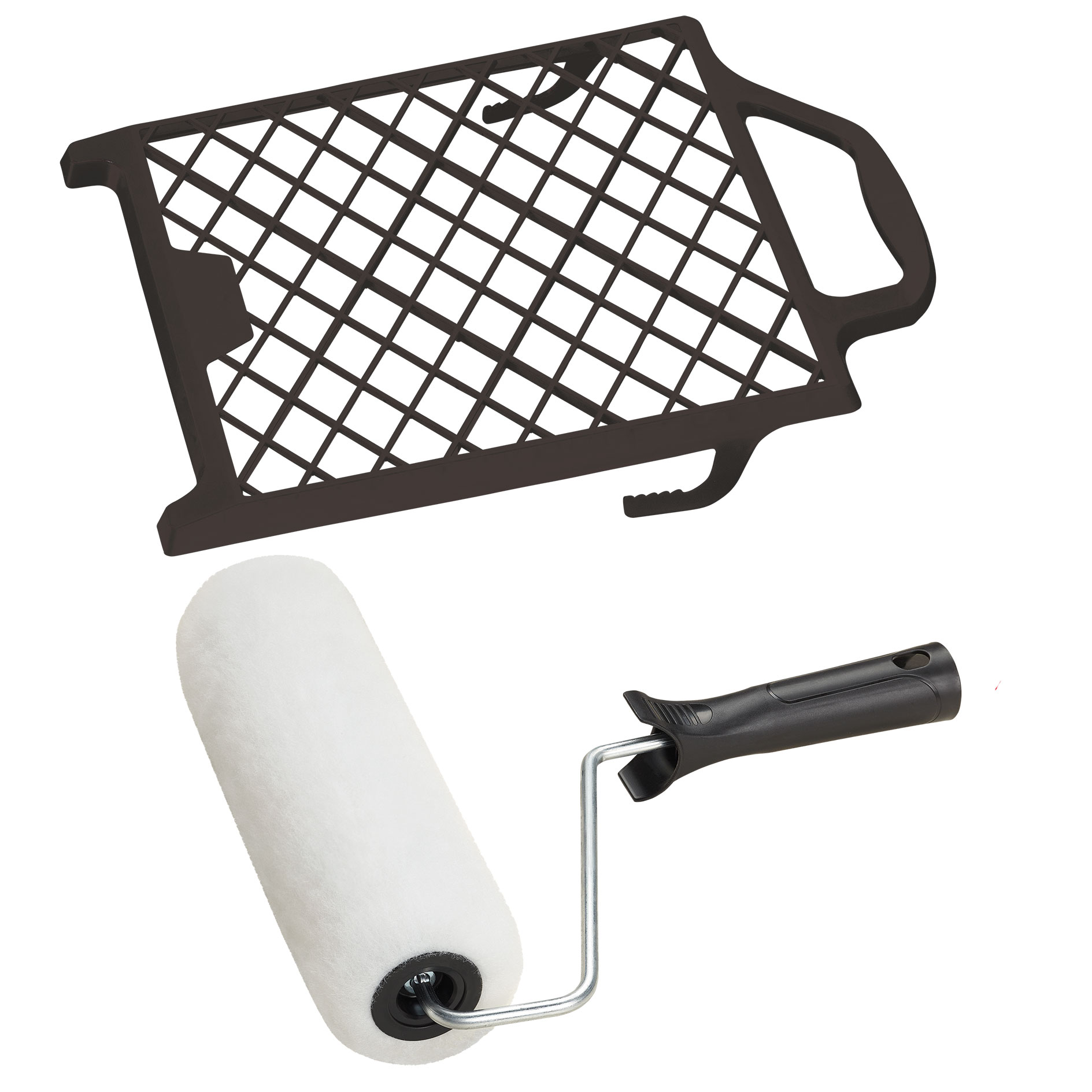 3-teiliges Vestan-Roller-Set - schwarz-weiß