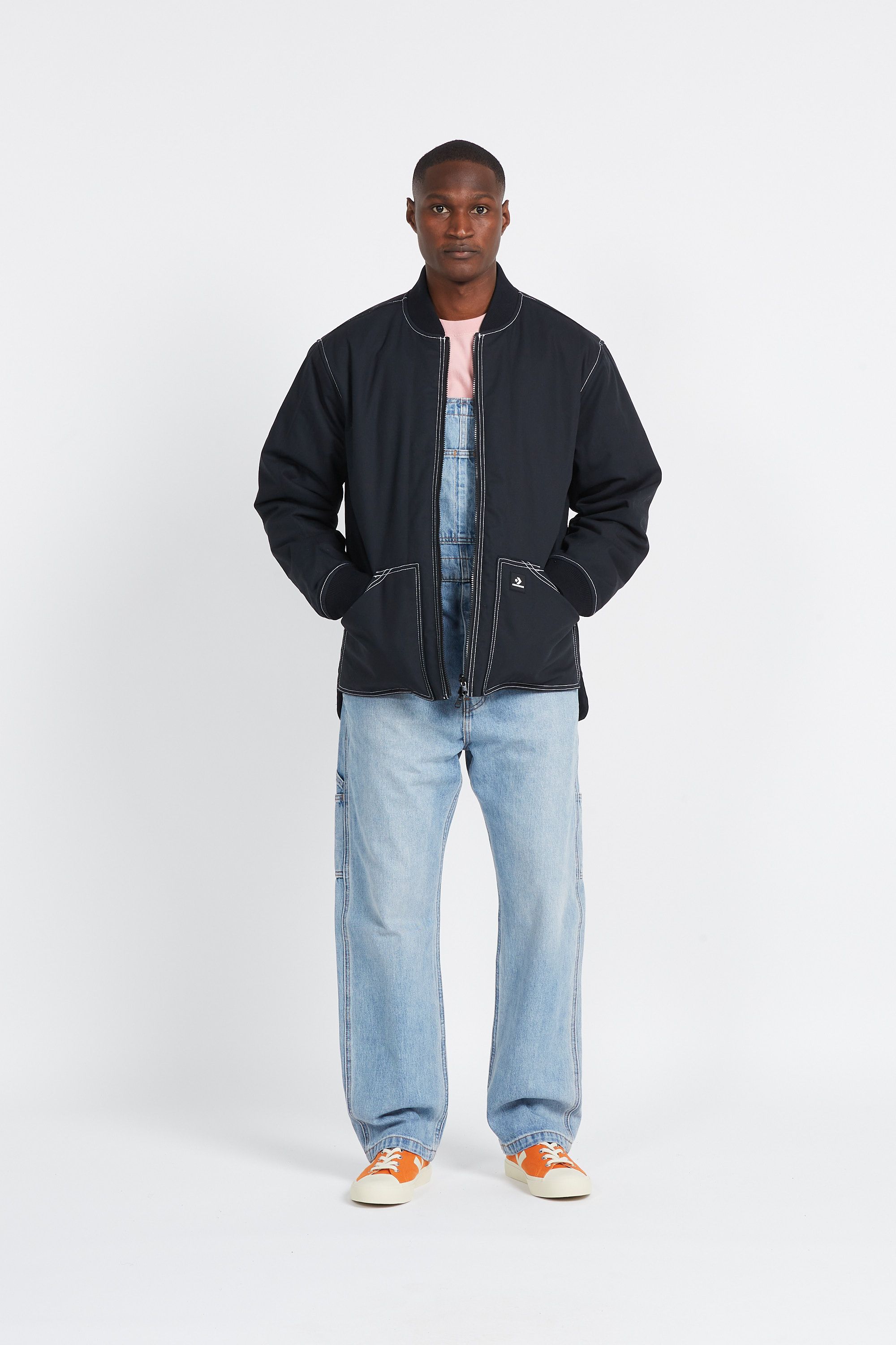 CONVERSE veste Utility Reversible Padded Noir