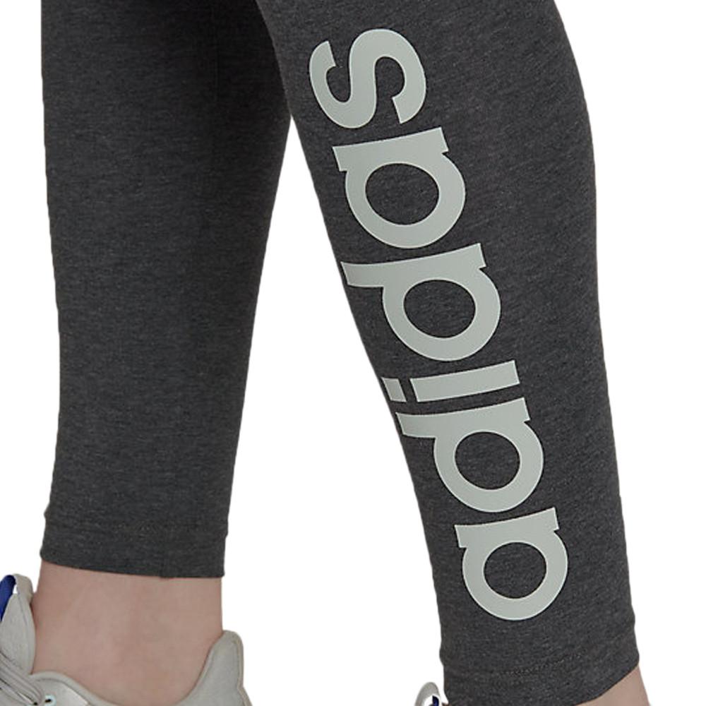 Adidas Legging Gris Femme Adidas Lin