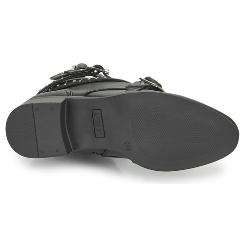 Only - BRIGHT 14 PU STUD BOOT - Noir