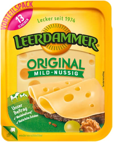 Leerdammer Original, in Scheiben