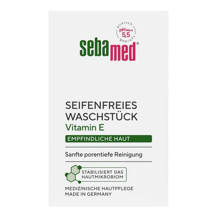 Sebamed seifenfreies Waschstück, 50 g