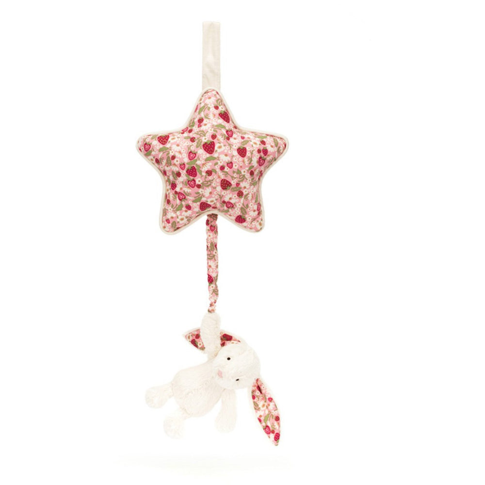 Køb Jellycat Blossom Cream Bunny 'Berry' Musikuro