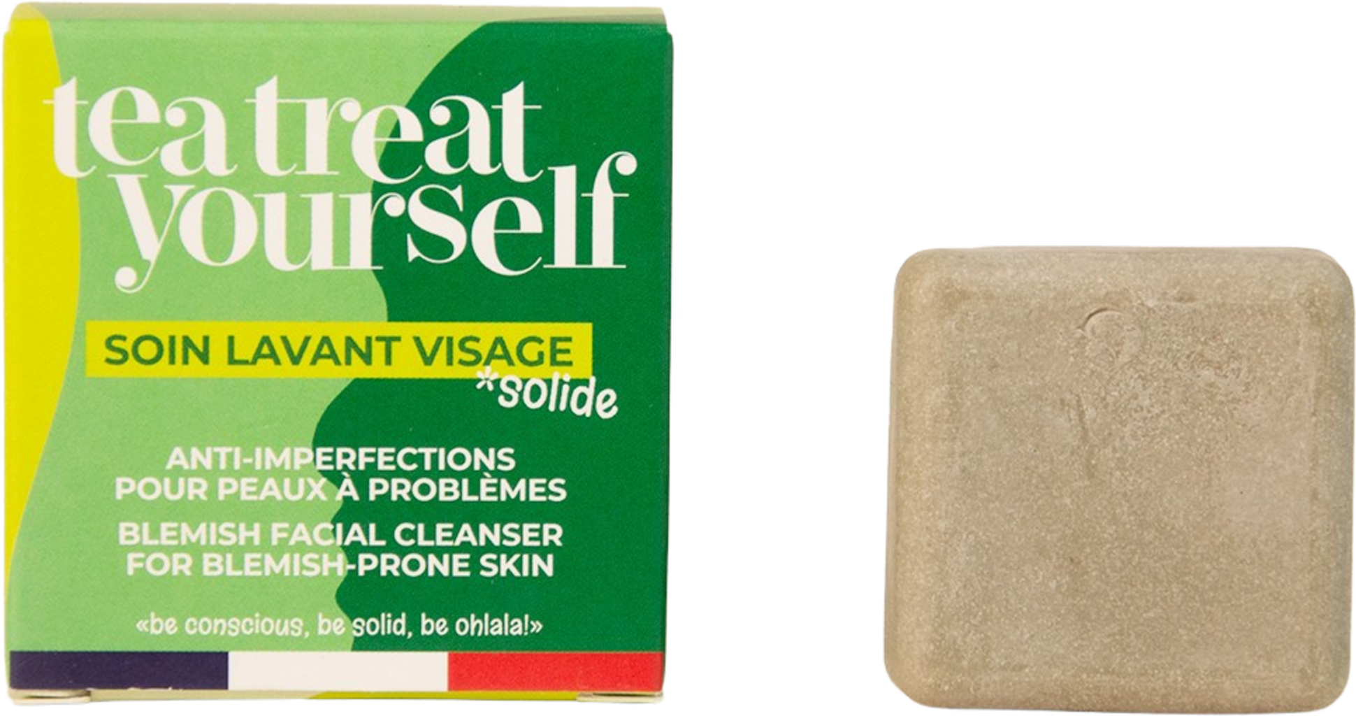 Lamazuna  tea treat yourself Fester Gesichtsreiniger, 28 ml