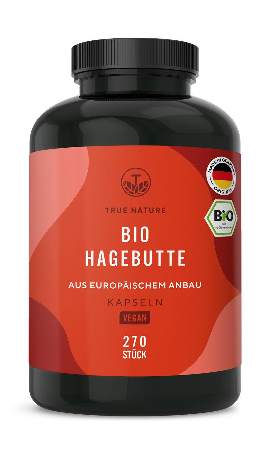 TRUE NATURE® Bio Hagebutte Kapseln - Europäischer Anbau