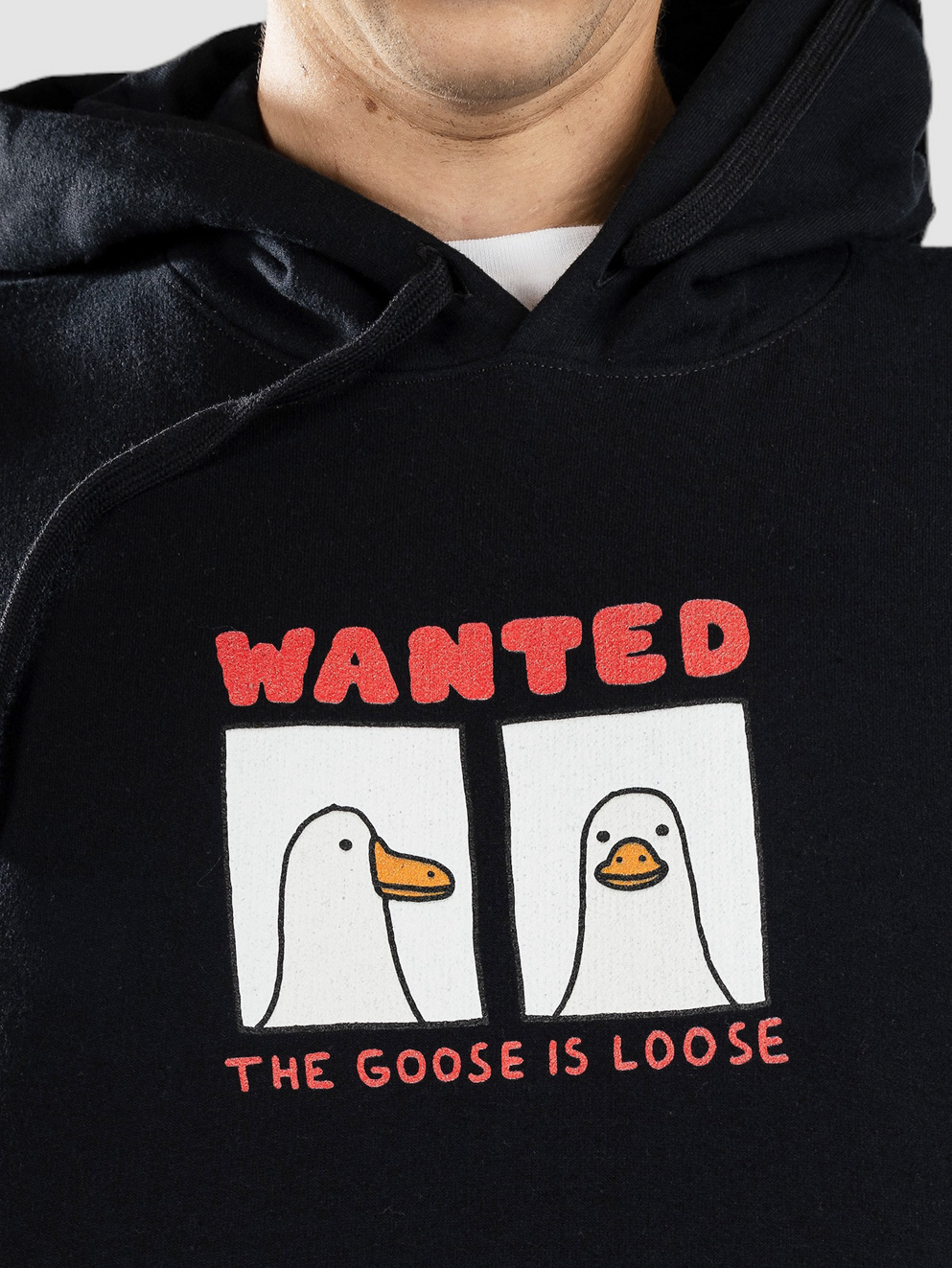 A.LAB Goose Is Loose Black Hoodie black