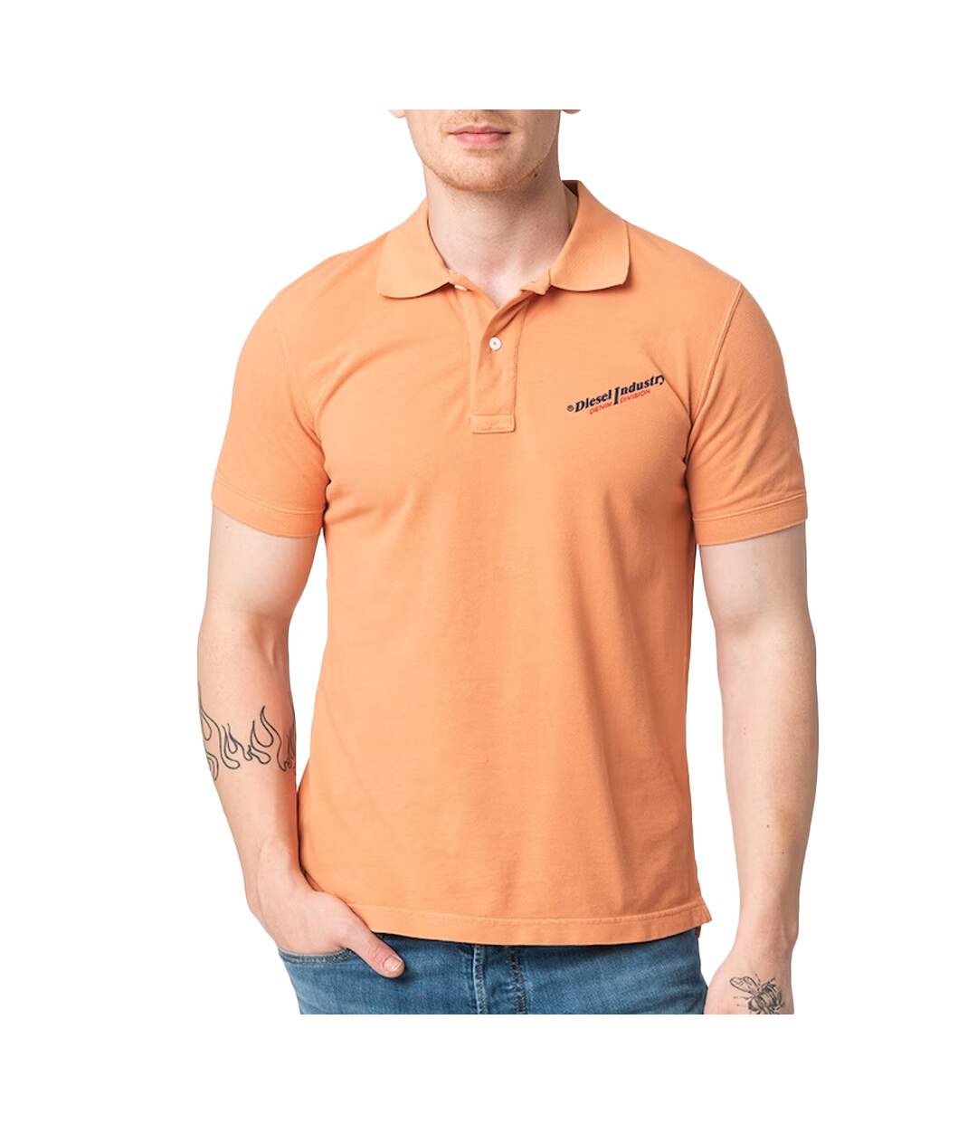 Polo Orange Homme Diesel 3860