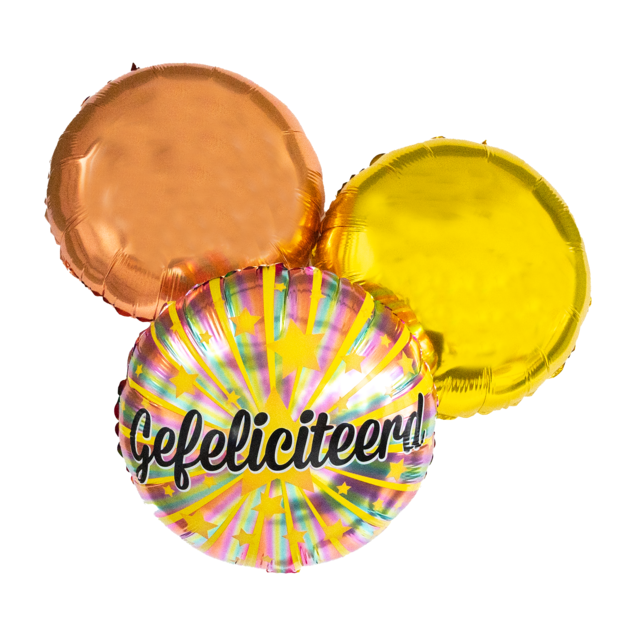 Ballonnen tros | Gefeliciteerd