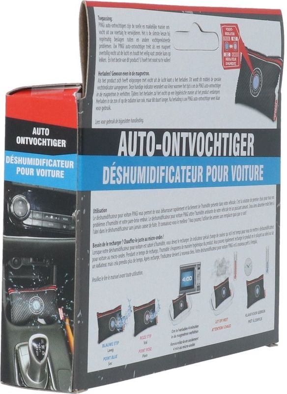 PINGI - Auto-ontvochtiger - Innovatief - Herbruikbaar - Vochtbestrijding