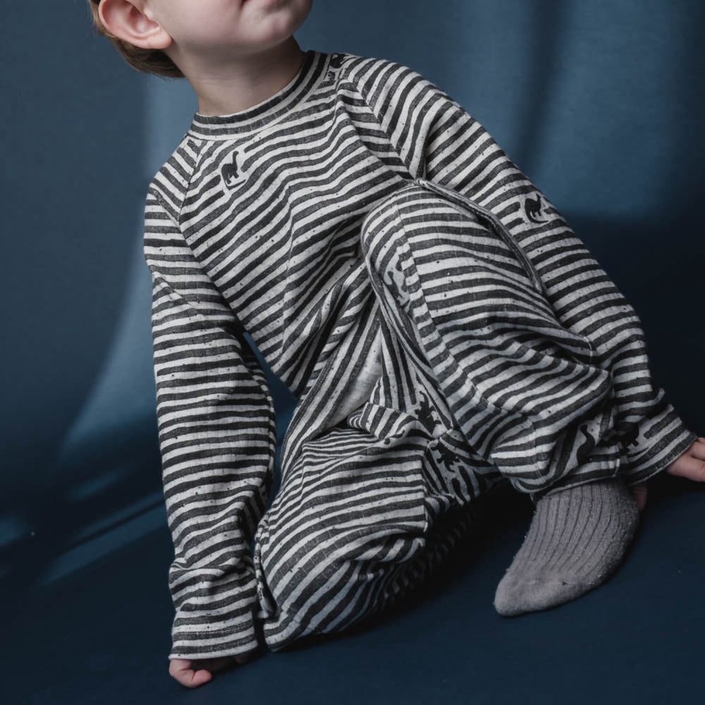 Køb That's Mine Mono Dino Stripe Aksel Bluse