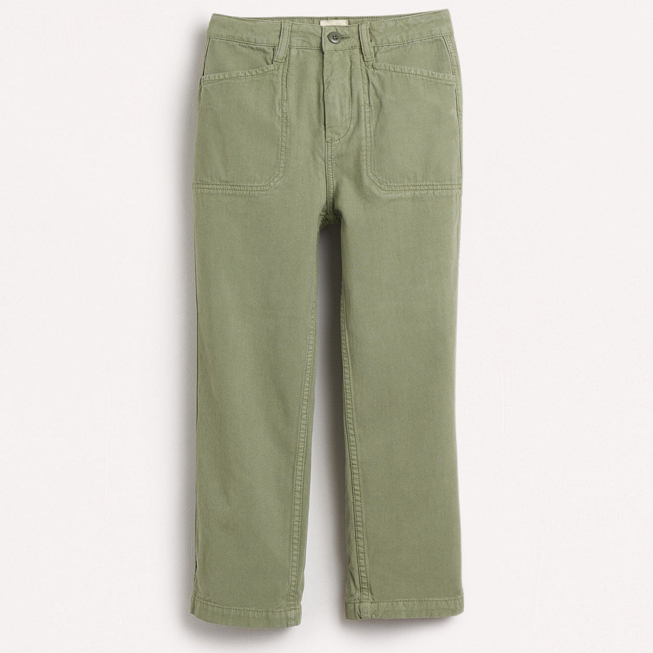 Bellerose Pantalon façon cargo Perrig kaki clair