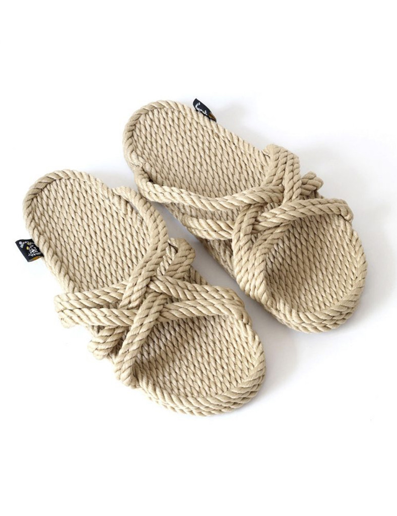 NOMADIC SANDALES SLIP ON BEIGE