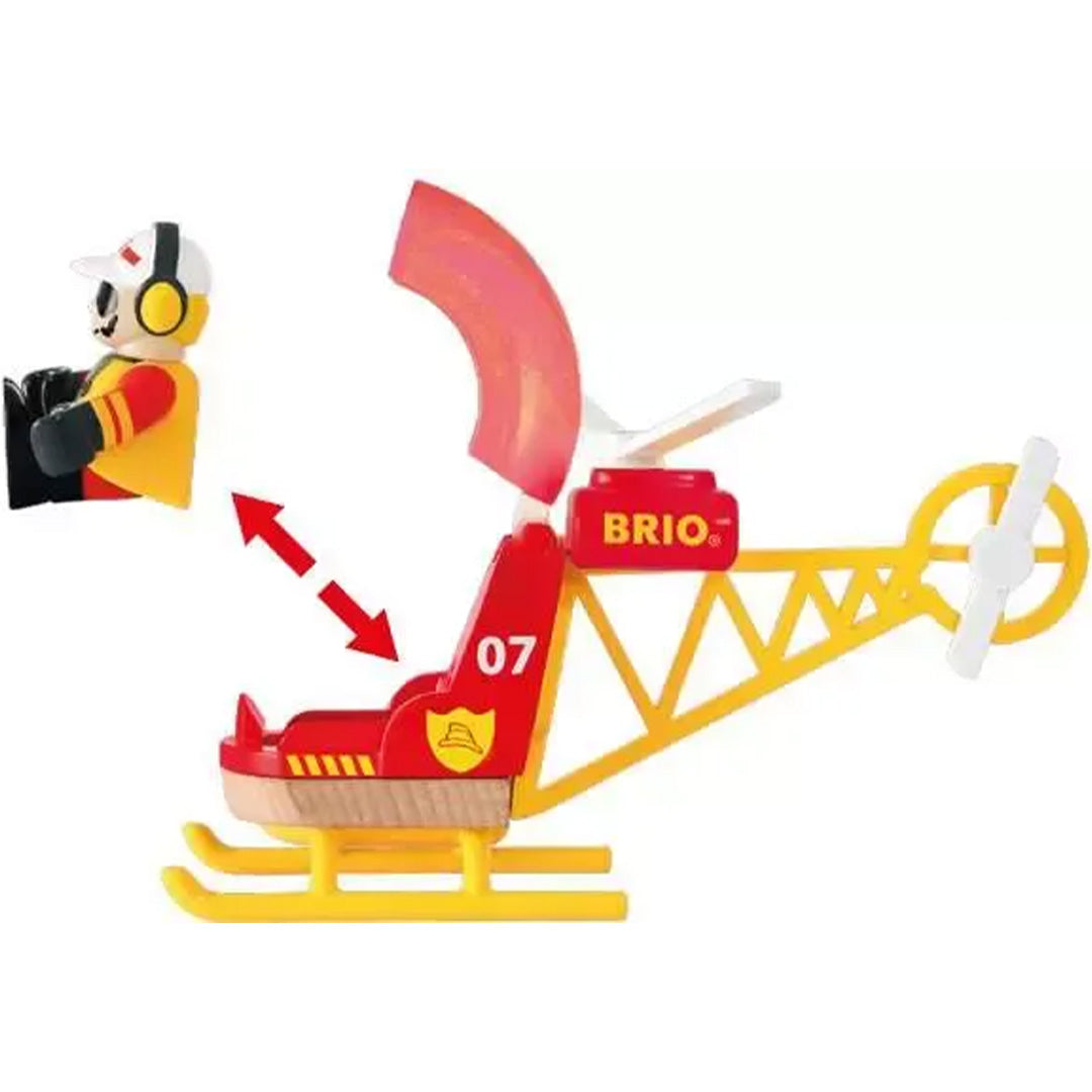 brio blushelikopter - 3-delig